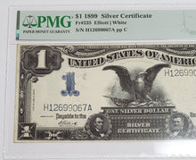 Load image into Gallery viewer, 1899 $1 Silver Certificate &quot;Black Eagle&quot; Fr#235 PMG 50 About Uncirculated
