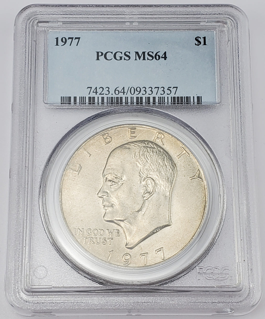 1977 P Eisenhower / Ike Dollar $1 PCGS MS 64