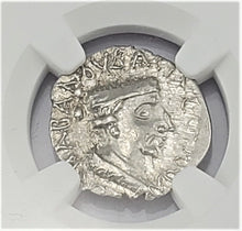 Load image into Gallery viewer, 1st Century A.D India Nahapana AR Drachm Western Satraps Issue NGC Ancients MS
