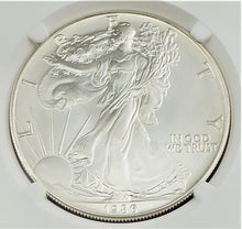Load image into Gallery viewer, 1986 American Silver Eagle $1 NGC MS 69 .999 Fine Silver Coin
