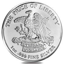 Load image into Gallery viewer, 1 oz Don&#39;t Tread on Me Silver Round BU 1 Troy Oz .999 Fine Silver
