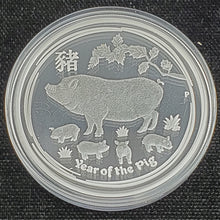 Load image into Gallery viewer, 2019 Australian Lunar Silver Coin Series II Year of the Pig 3 Coin Set
