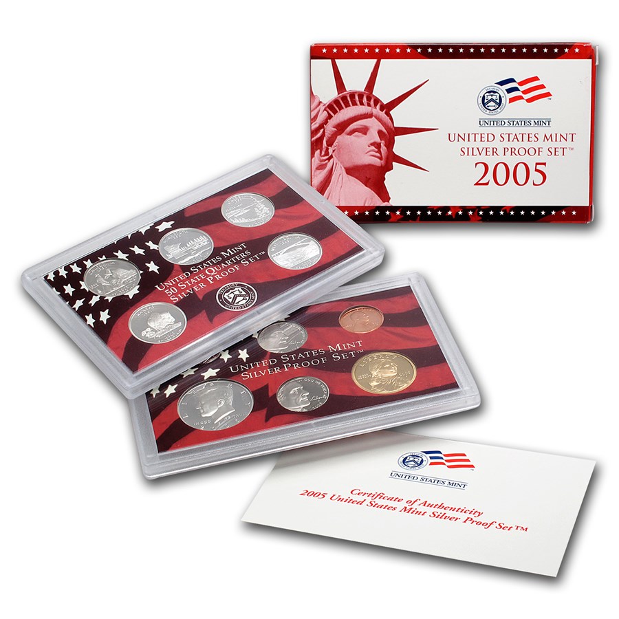 2005-S Silver United States Mint Silver Proof Set