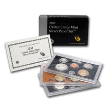 Load image into Gallery viewer, 2011-S Silver United States Mint Silver Proof Set
