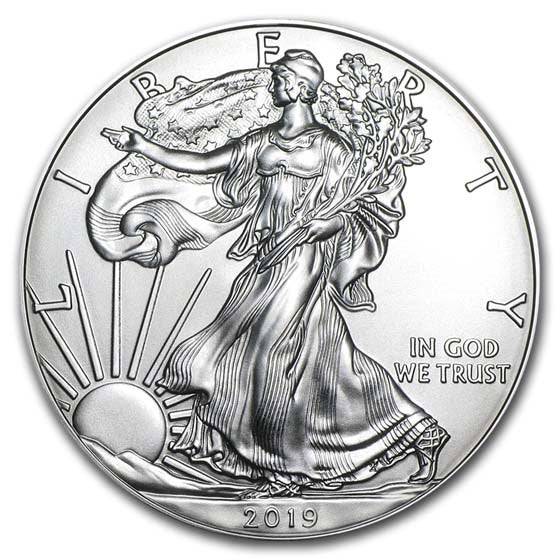2019 American Silver Eagle $1 ASE .999 Fine US Silver Coin BU