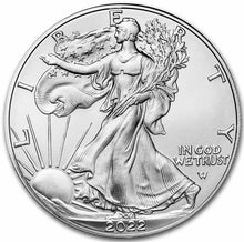 Load image into Gallery viewer, 2022 American Silver Eagle $1 ASE .999 Fine US Silver Coin BU
