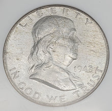 Load image into Gallery viewer, 1948 D Franklin Half Dollar 50c NGC MS 65 FBL

