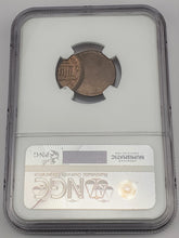 Load image into Gallery viewer, 1969 D Lincoln Penny 1c NGC Mint Error MS 64 RB Struck 60% Off Center
