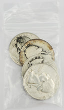 Load image into Gallery viewer, $1 Dollar Face Value Washington 90% Junk Silver Quarters (Random Year)
