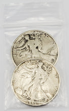 Load image into Gallery viewer, $1 Dollar Face Value Walking Liberty 90% Junk Silver Half Dollars (Random Year)
