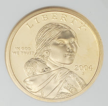 Load image into Gallery viewer, 2004 S Proof Sacagawea Dollar $1 PF 69 Ultra Cameo NGC

