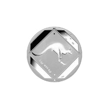 Load image into Gallery viewer, 2013 Silver 1 oz $1 Australian Road Signs Kangaroo Frosted Uncirculated Coin

